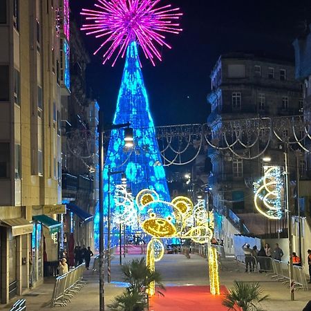 Apartamento Vigo Centro Puerta Del Sol Luaran gambar